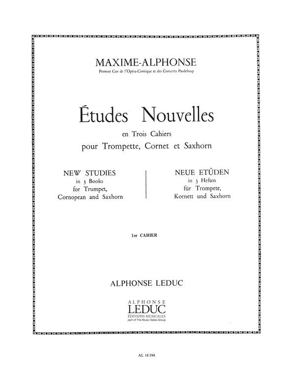 Etudes Nouvelles - Vol.1