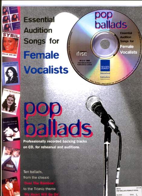 Essential Audition Songs for Female Vocalists - Pop Ballads