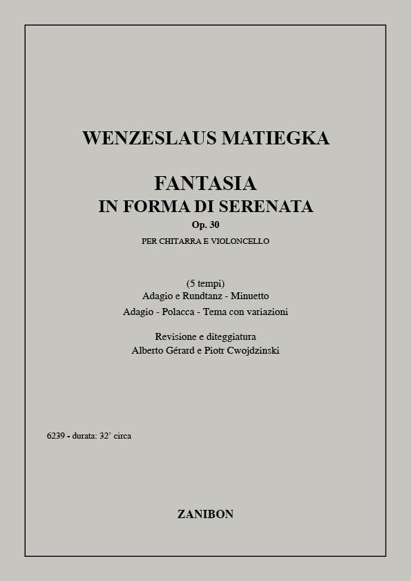 Fantasia in forma di serenata, Op.30