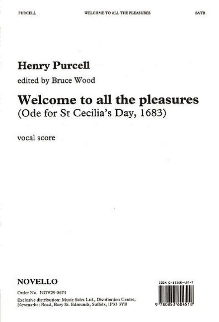 Welcome To All The Pleasures (Vocal score)