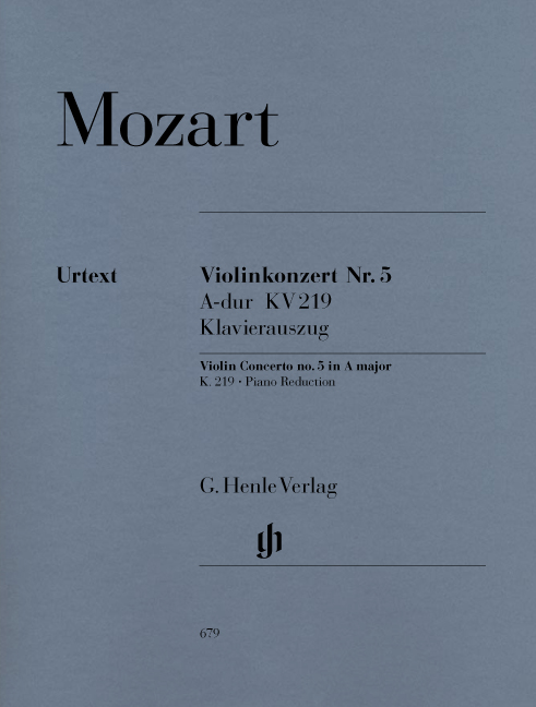 Violin concerto No.5, KV.219