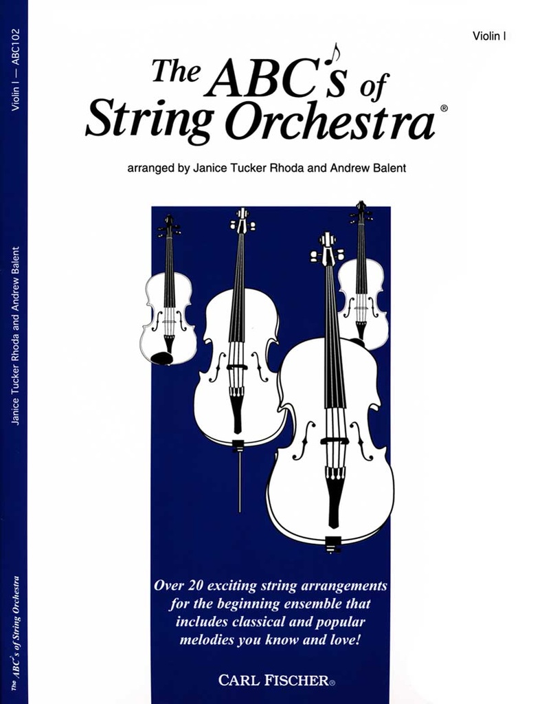 The ABC's of string orchestra (Violin 1)