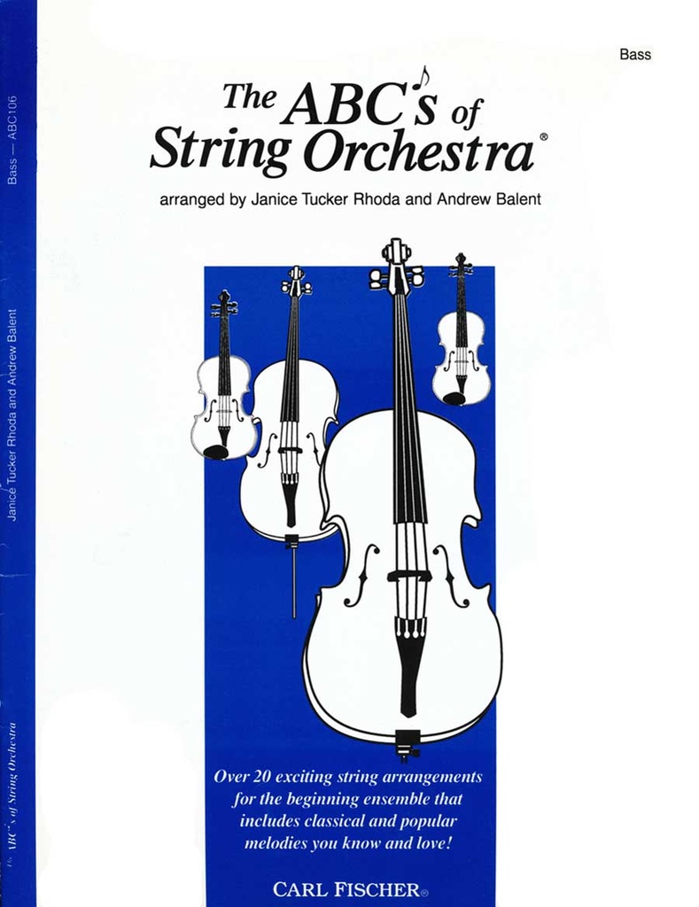 The ABC's of string orchestra (Bass)