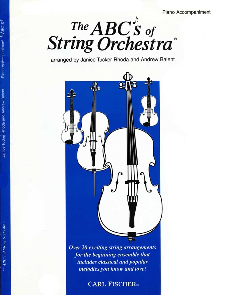 The ABC's of string orchestra (Piano accompaniment)