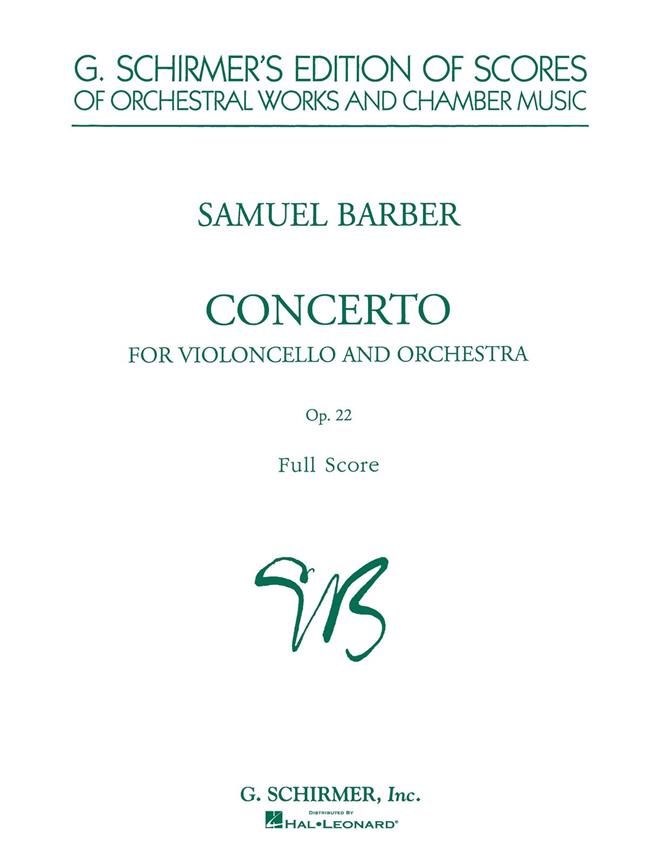 Concerto, Op.22 (Full score)