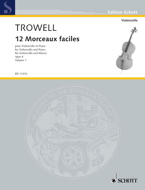 12 Morceaux Faciles, Op.4 - Vol.1 (1-3)