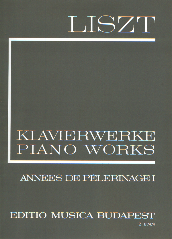 Piano Works - Vol.6 (Années de pélérinage 1)