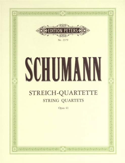 Streichquartette, Op.41/1-3 (Set of parts)