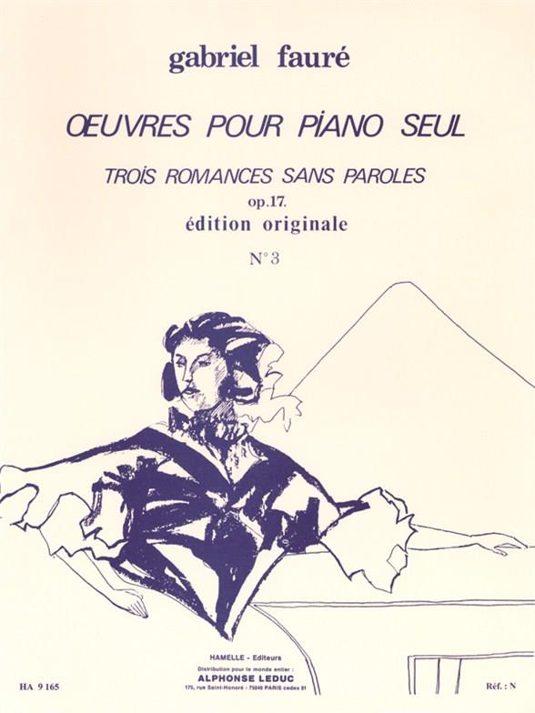 Romance sans Paroles, Op.17 No.3