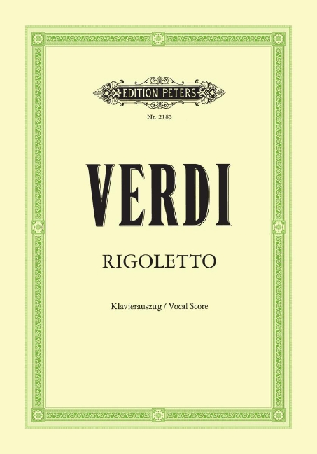 Rigoletto (Piano reduction)