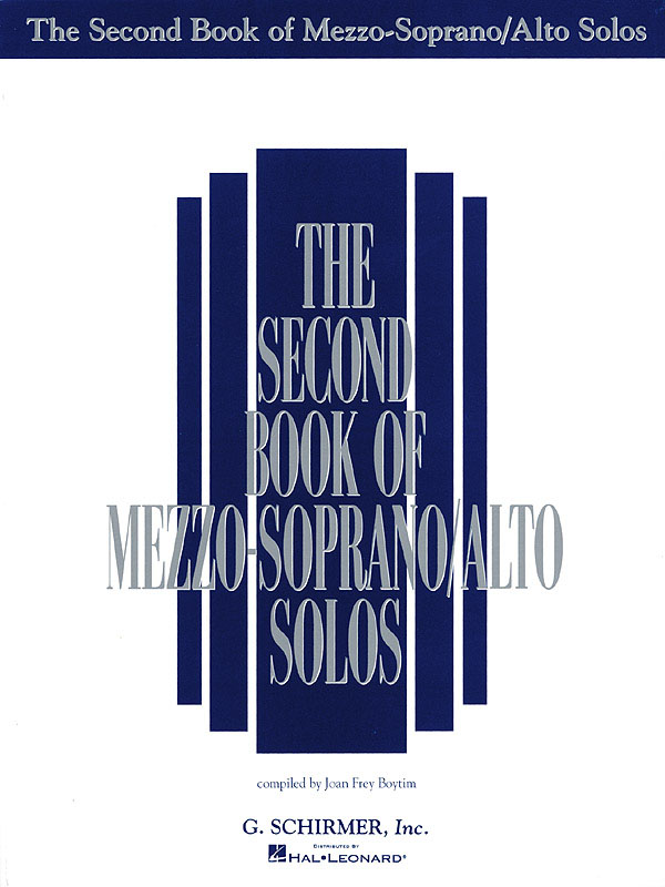 The Second Book of Mezzo-Soprano Solos - Part 1