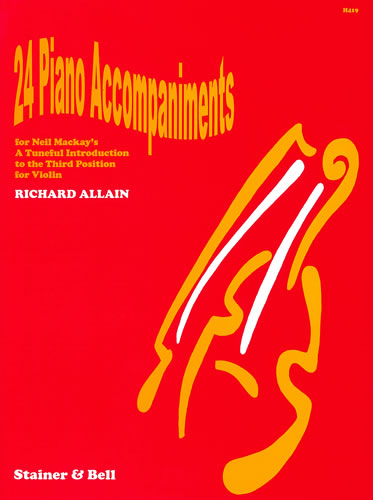 24 Piano Accompaniments fo A Tuneful Introduction to the Third Position