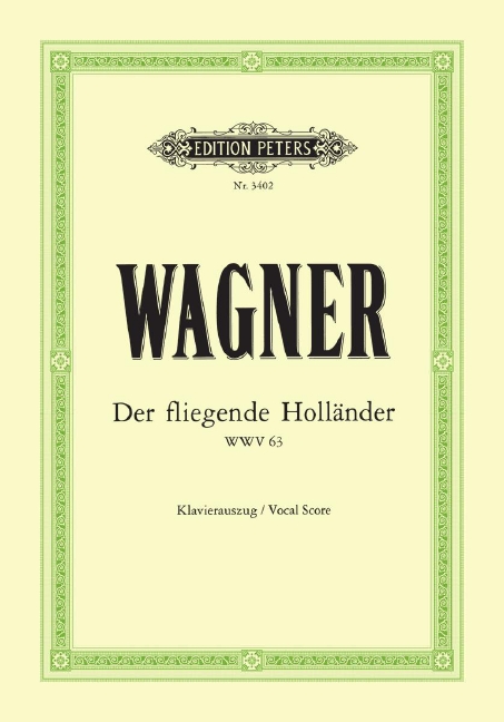 Der fliegende Holländer (Piano reduction)