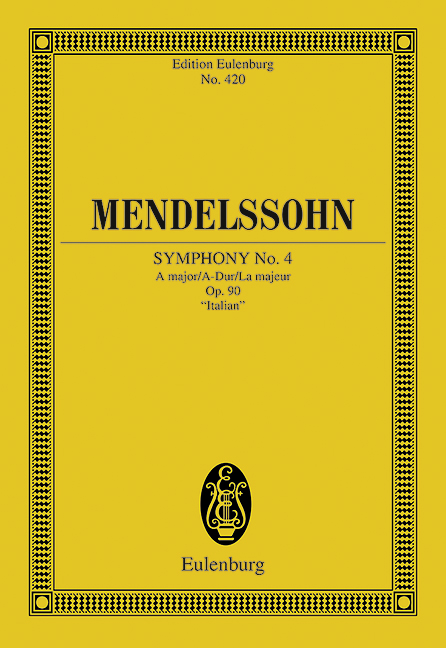 Symphony Nr.4, Op.90 (Study score)