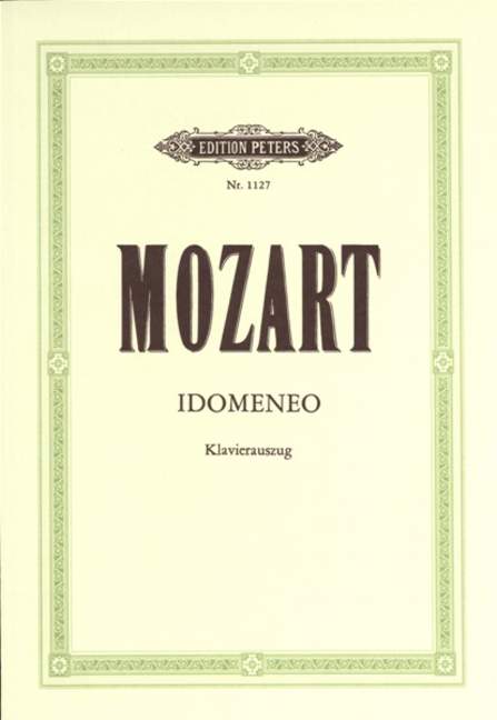 Idomeneo (Piano reduction)