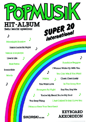 Popmusik Hit-album "Super 20 intern. 1"