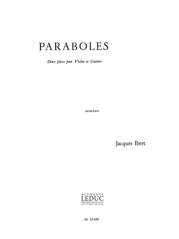 Paraboles