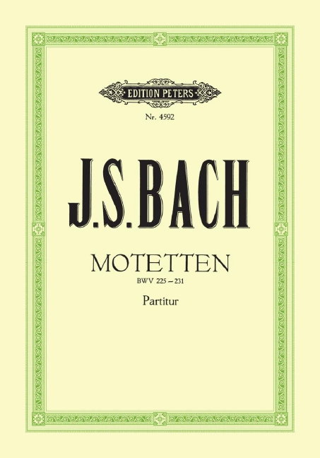 Samtliche Motetten (Full score)