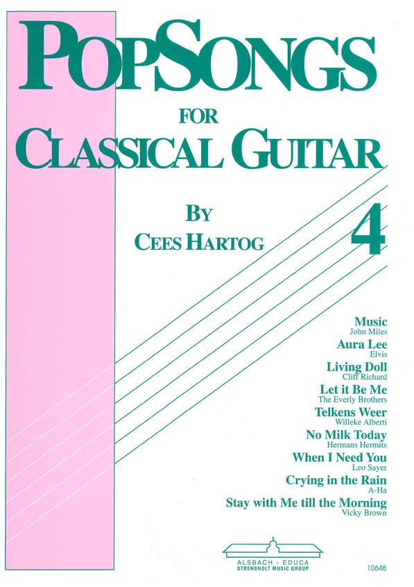 Popsongs for Classical Guitar - Book 4