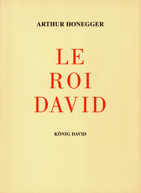 Le Roi David (Chant & piano)