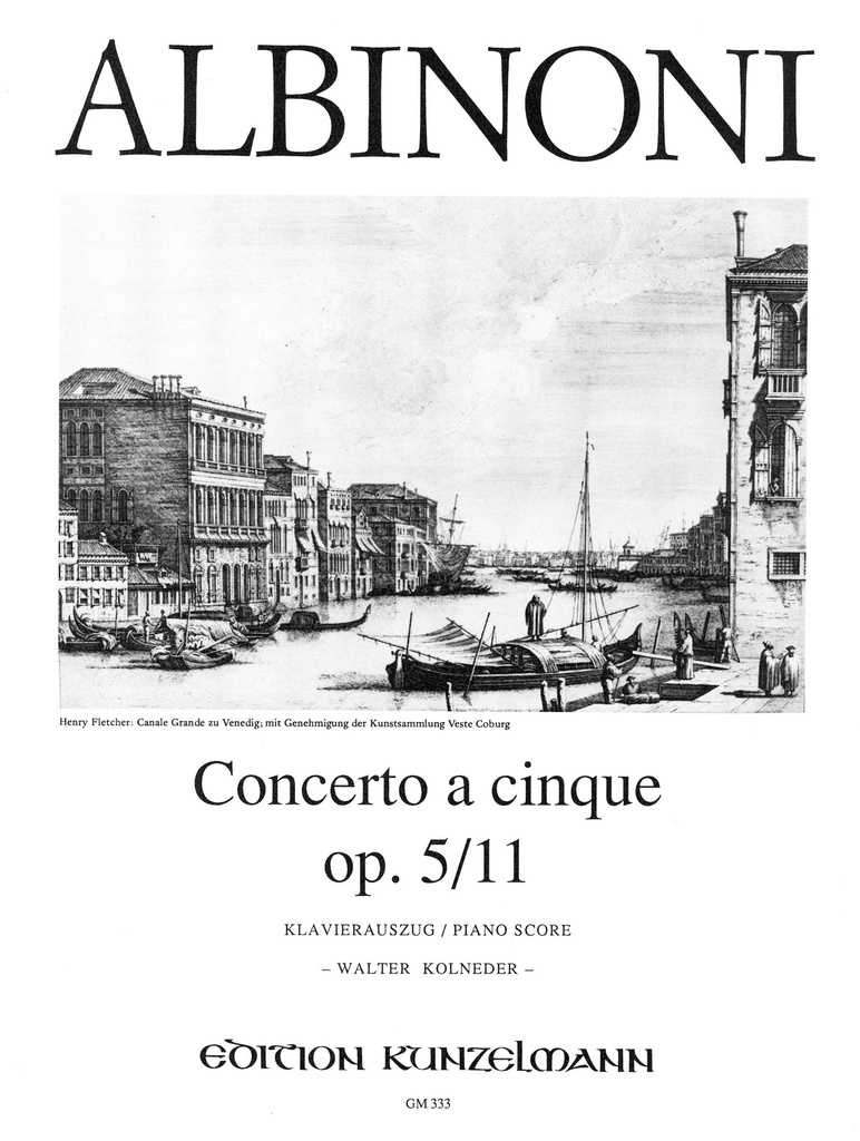 Concerto a Cinque, Op.5/11