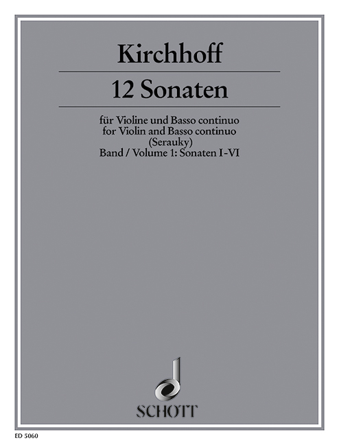 12 Sonaten - Band 1