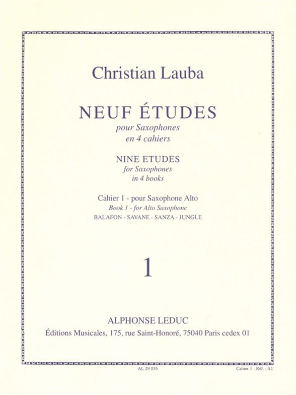 9 Etudes - No.1 (Alto)