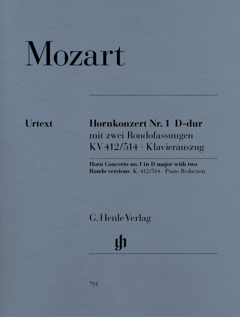 Hornkonzert Nr.1 D-dur, KV.412/514