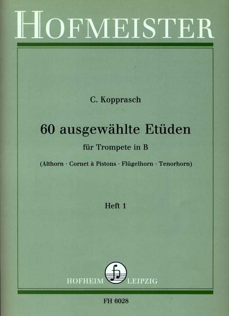 60 Ausgewählte Etüden - Heft 1