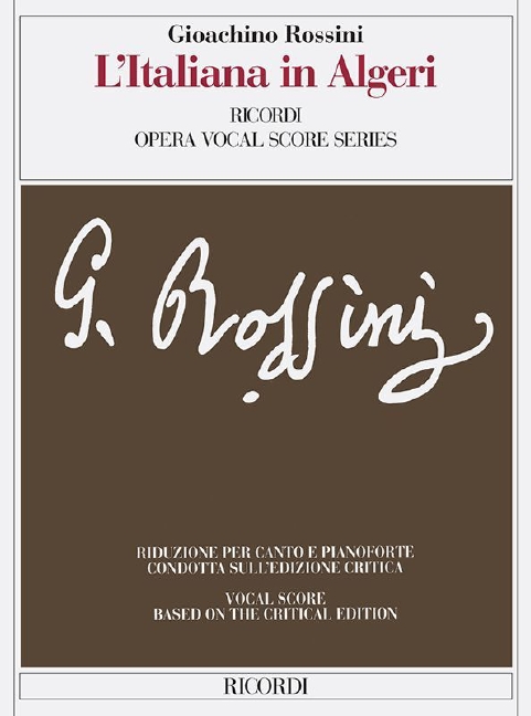 L'Italiana in Algeri (Vocal score)