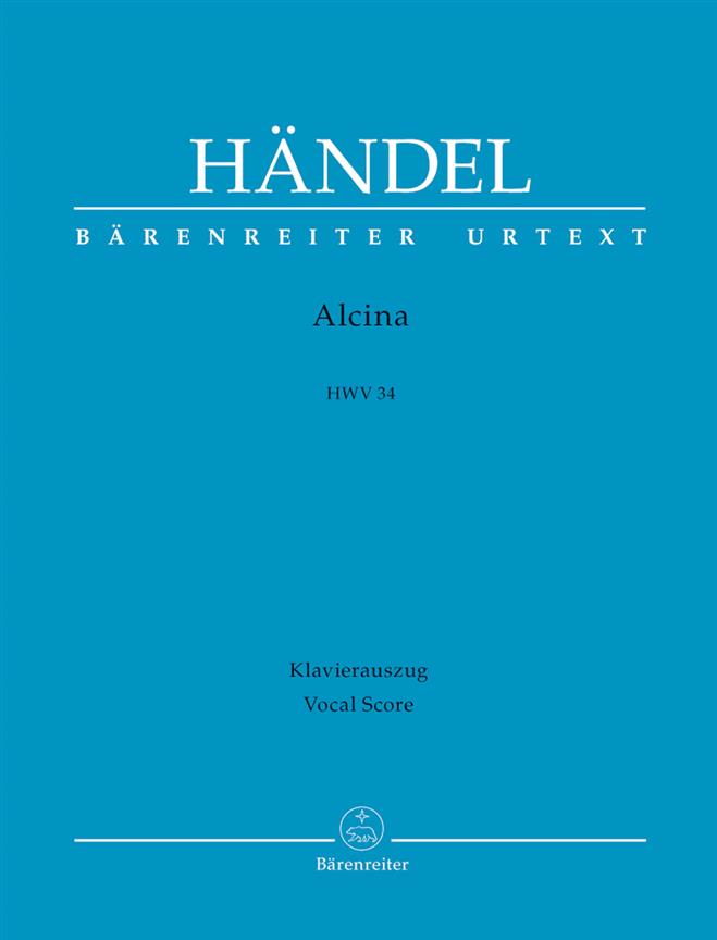 Alcina (Vocal score), HWV.34