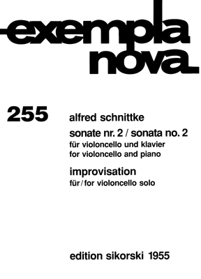 Sonate 2 / Improvisation fur Cello solo