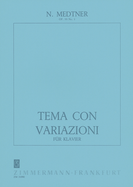 Tema con variazioni, Op.55