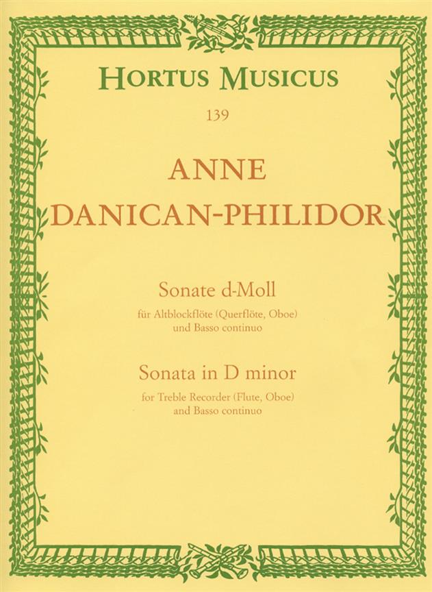 Sonate d minor