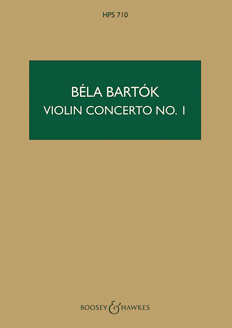 Violin concerto no.1 (Study score)