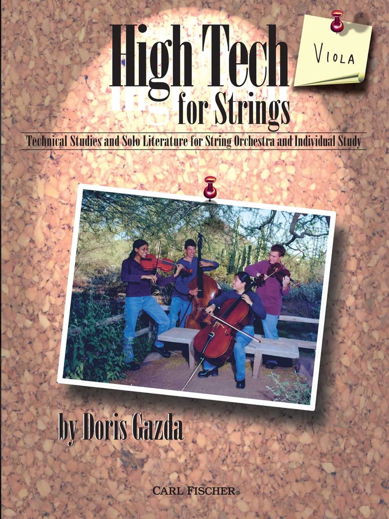 High tech for strings - viola