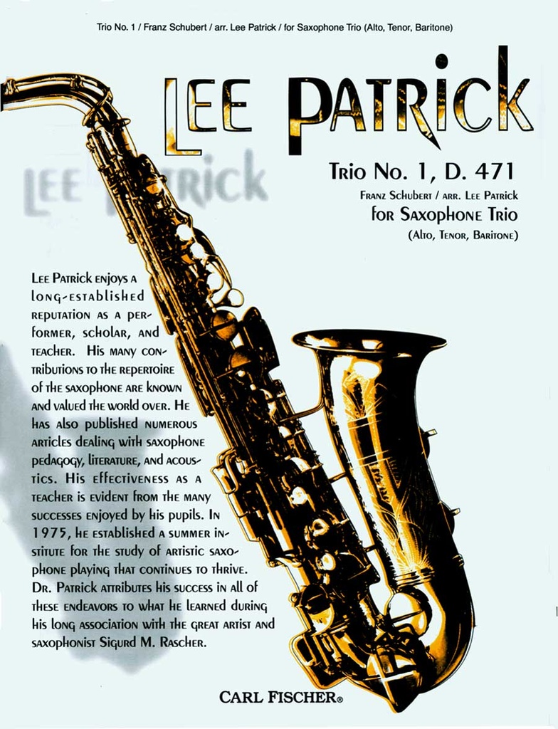 Trio No.1, D.471