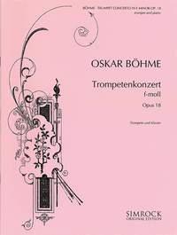 Trumpet concerto in f minor, Op.18