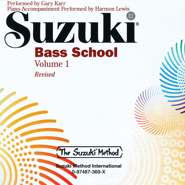 Suzuki Bass School - Vol.1 (CD only - Revised edition)