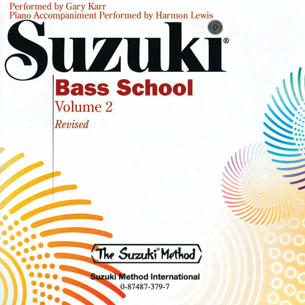 Suzuki Bass School - Vol.2 (CD only - Revised edition)