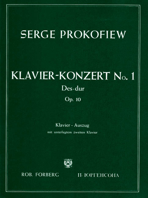 Klavierkonzert Nr.1, Op.10