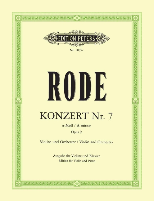 Konzert No.7 in a, Op.9