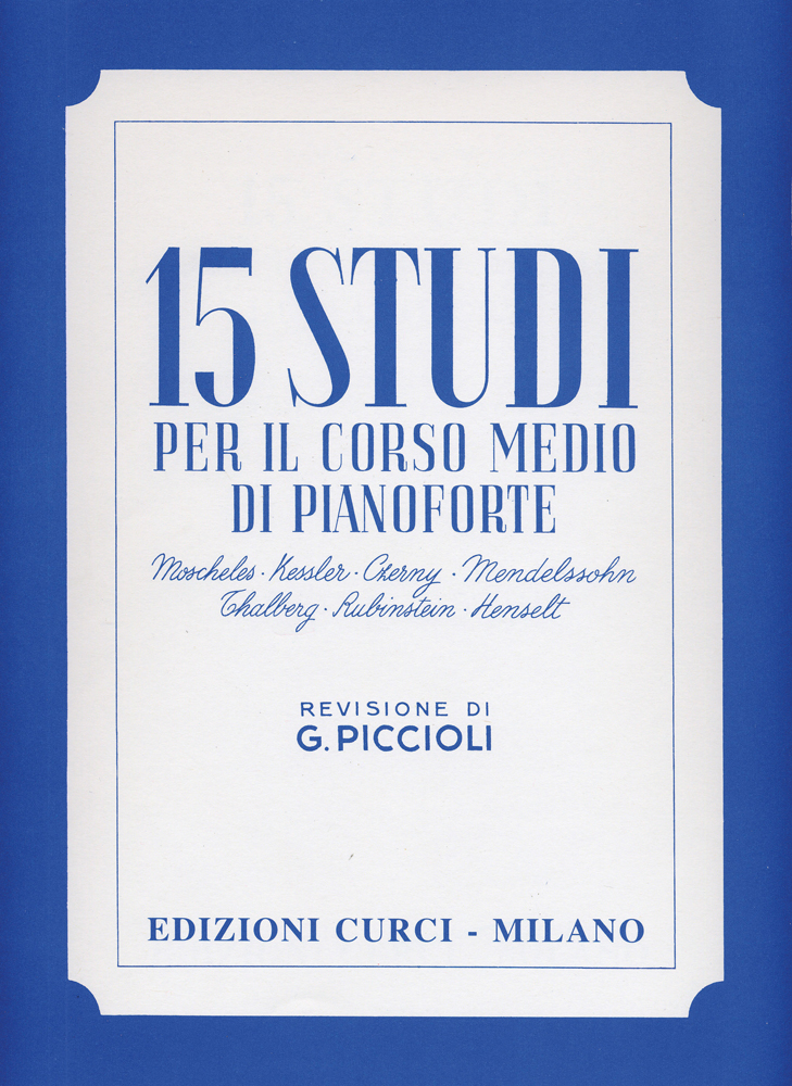 15 Studi per il Corso Medio