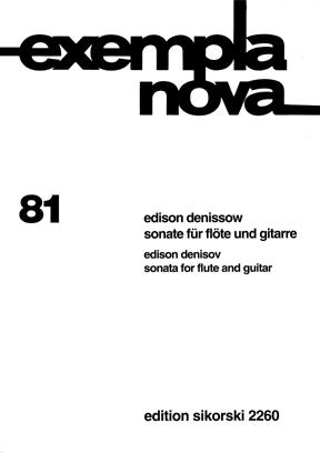 Sonate für Flöte und Gitarre