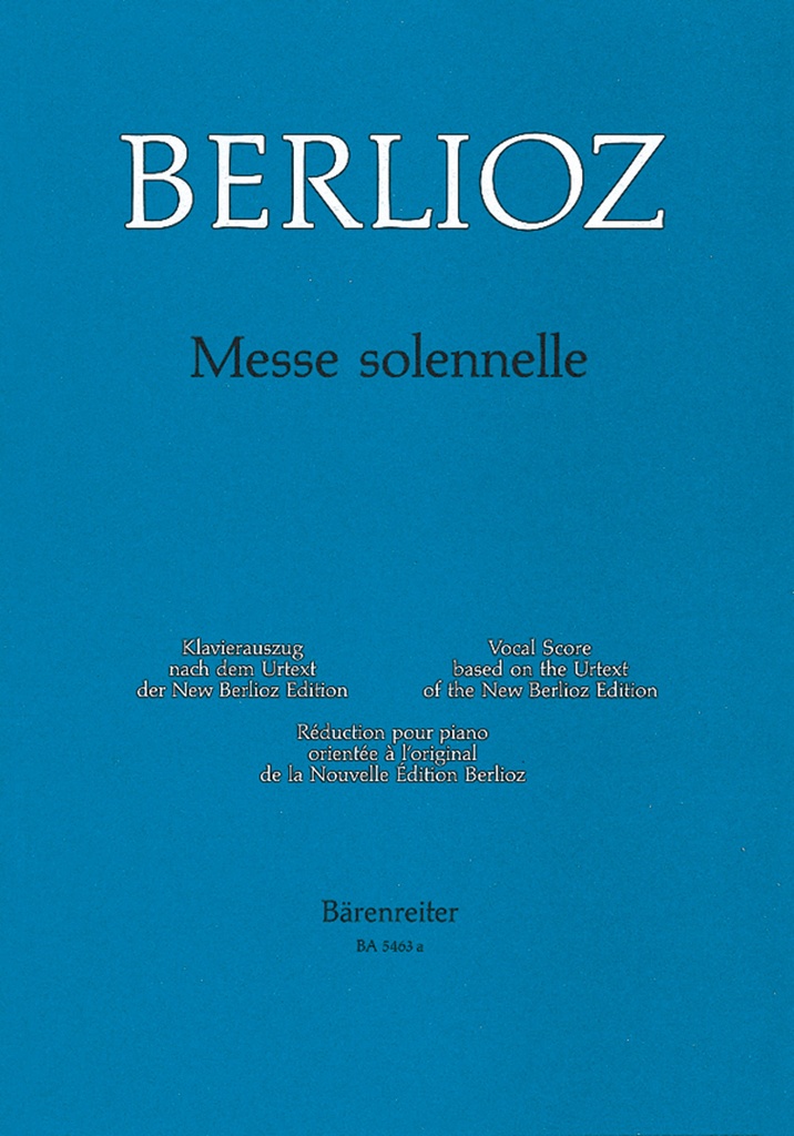 Messe solennelle (Vocal score)