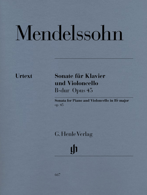 Sonate B-dur, Op.45 (HENLE)