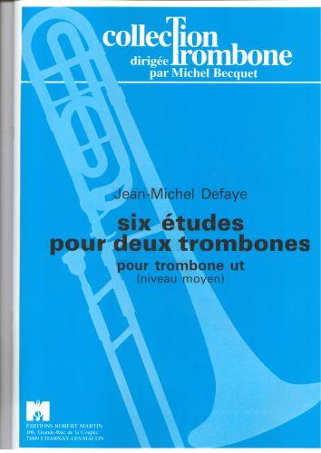 6 Etudes pour 2 trombones