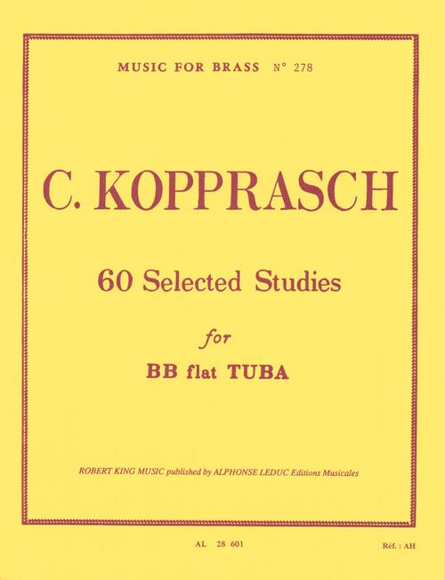 60 Selected Studies for BB flat tuba