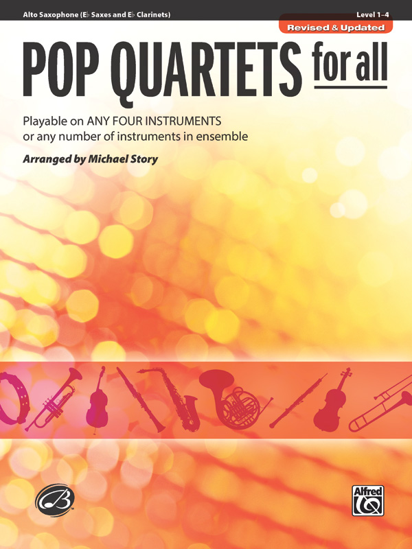 Pop Quartets for All - Alto Saxophone