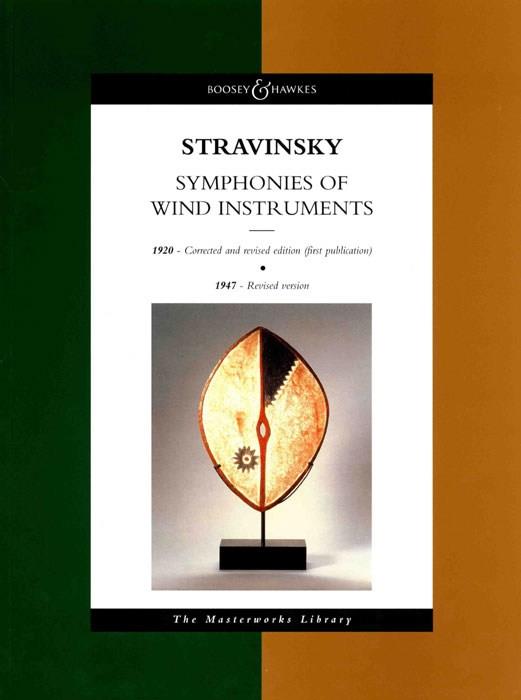 Symphonies of wind instruments (Study score)